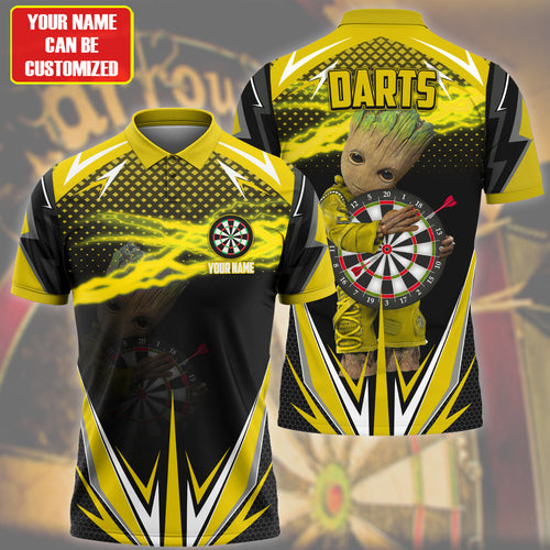 Personalized Name Gr Darts Yellow Version All Over Printed Unisex Shirt Q060502
