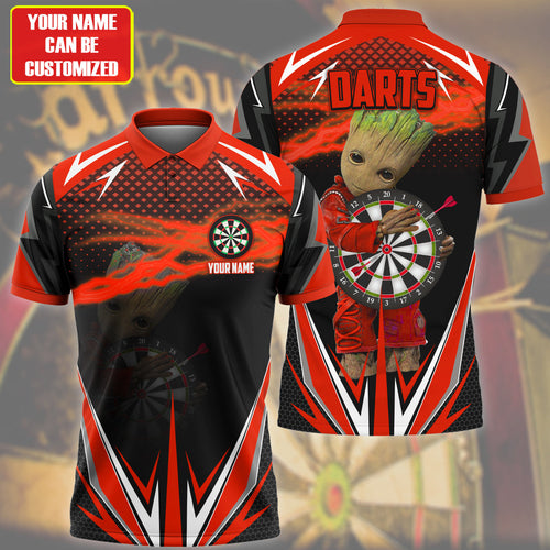 Personalized Name Gr Darts Red Version All Over Printed Unisex Shirt Q060502