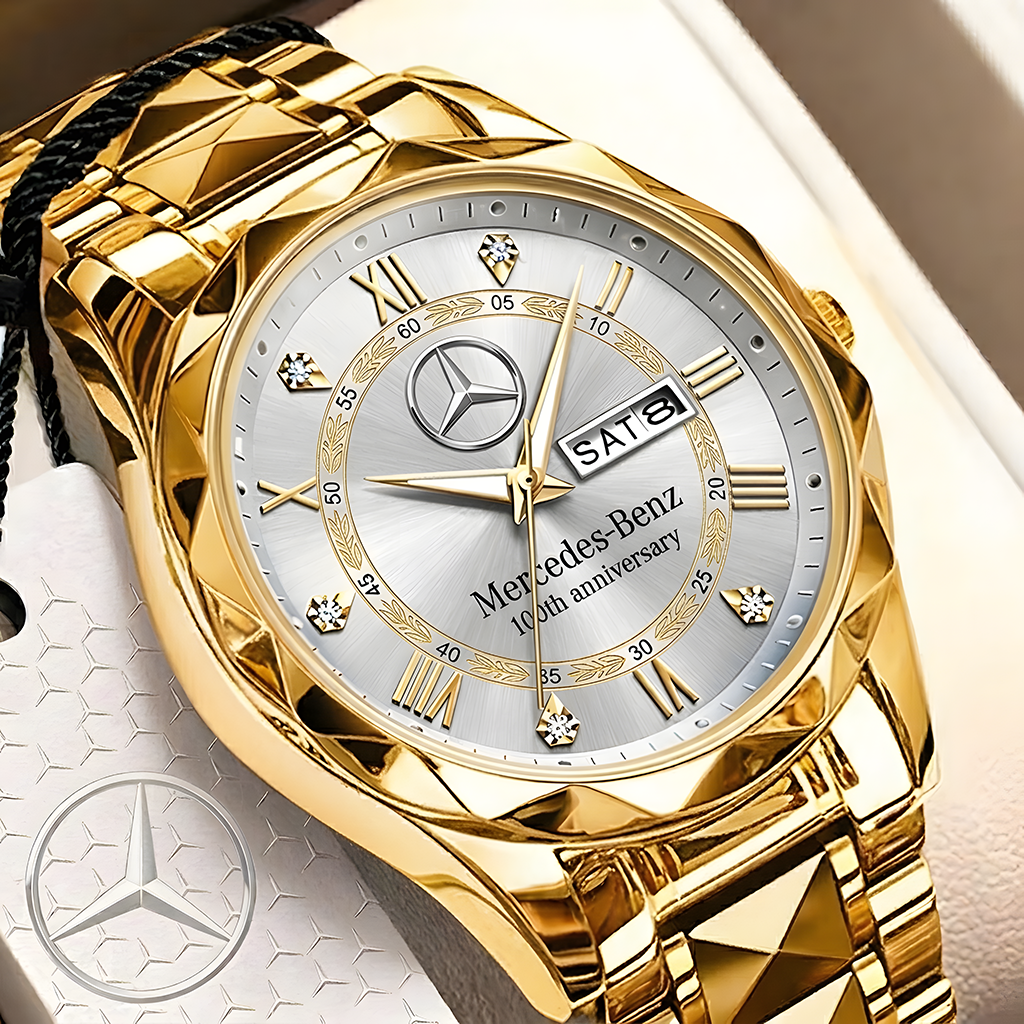Personalized Merc 100th Anniversary Luxury Alloy Charley Watch (1926-2026)