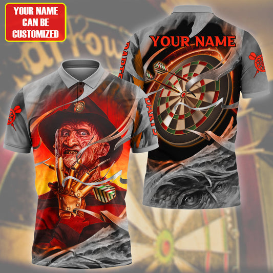 Personalized Name Halloween Darts Q2 All Over Printed Unisex Shirt Q060807