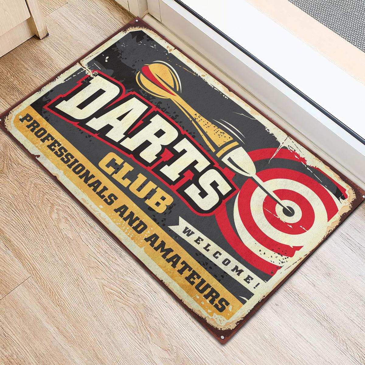 Welcome Darts Club Doormat Q061005