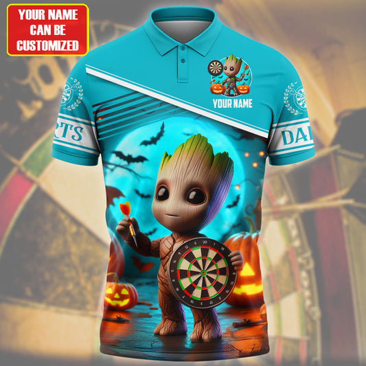 Personalized Name Gr Darts Halloween Q2 All Over Printed Unisex Shirt Q070802