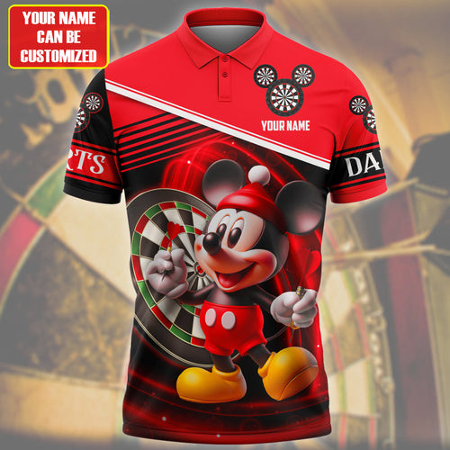 Personalized Name Mk Darts Q5 Red Version All Over Printed Unisex Shirt Q080403