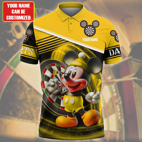 Personalized Name Mk Darts Q5 Yellow Version All Over Printed Unisex Shirt Q080403