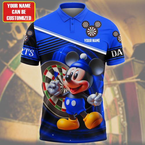 Personalized Name Mk Darts Q5 Blue Version All Over Printed Unisex Shirt Q080403
