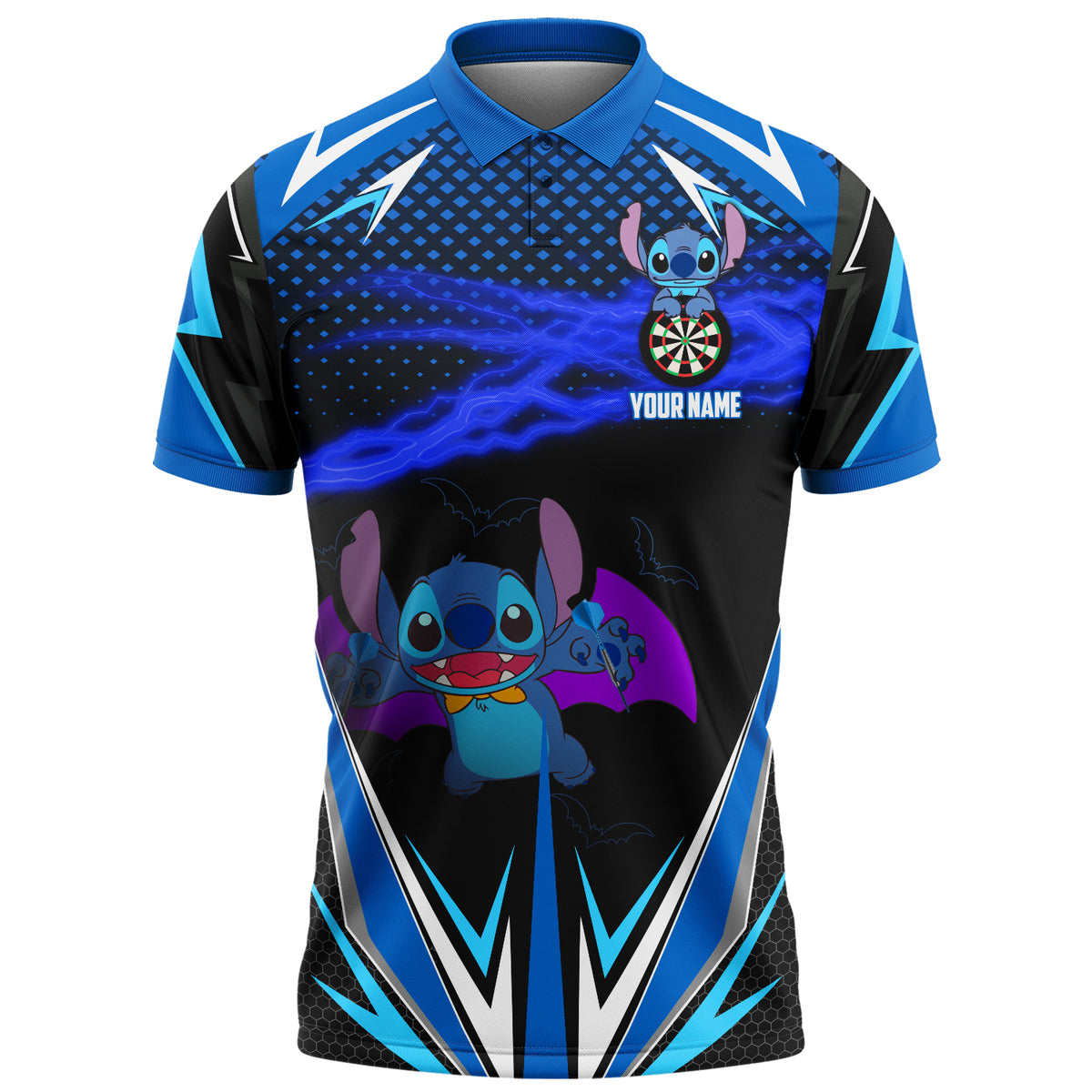 Personalized Name St Darts Halloween Q2 All Over Printed Unisex Shirt Q080806