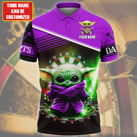 Personalized Name Yd Darts Q4 Purple Version All Over Printed Unisex Shirt Q090303