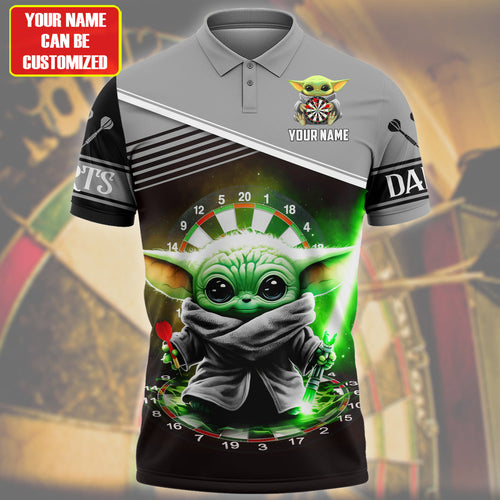 Personalized Name Yd Darts Q4 Black Version All Over Printed Unisex Shirt Q090303