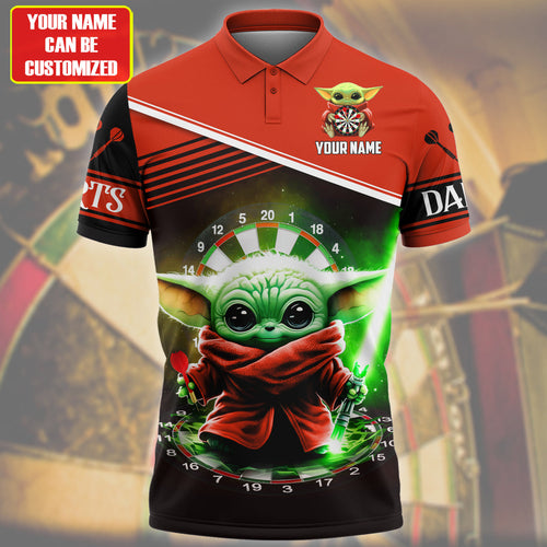 Personalized Name Yd Darts Q4 Red Version All Over Printed Unisex Shirt Q090303