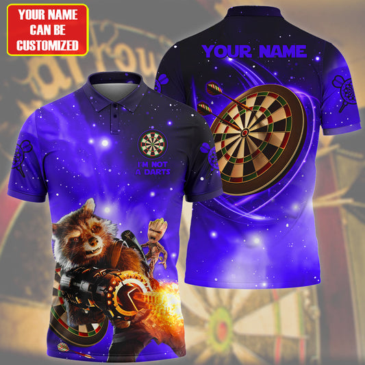 Personalized Name RC Gr Darts Blue Version All Over Printed Unisex Shirt Q090404