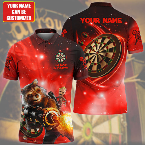 Personalized Name RC Gr Darts Red Version All Over Printed Unisex Shirt Q090404