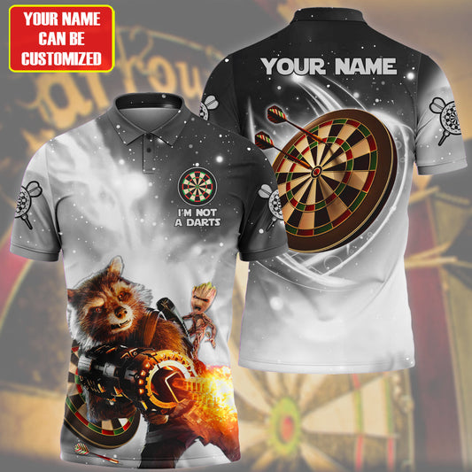 Personalized Name RC Gr Darts Black Version All Over Printed Unisex Shirt Q090404