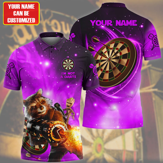 Personalized Name RC Gr Darts Purple Version All Over Printed Unisex Shirt Q090404