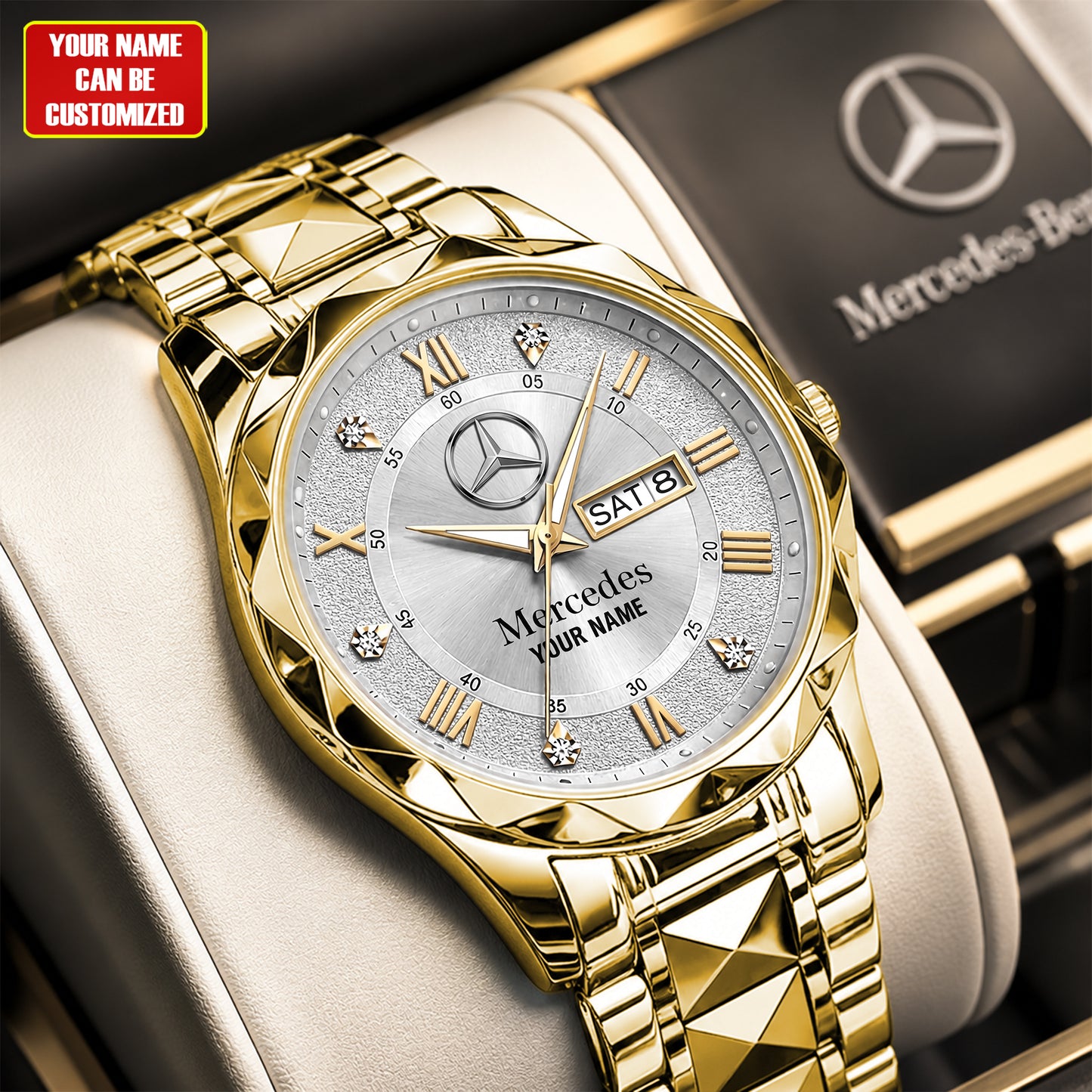 Personalized Merc Royal Luxury Charley Watch