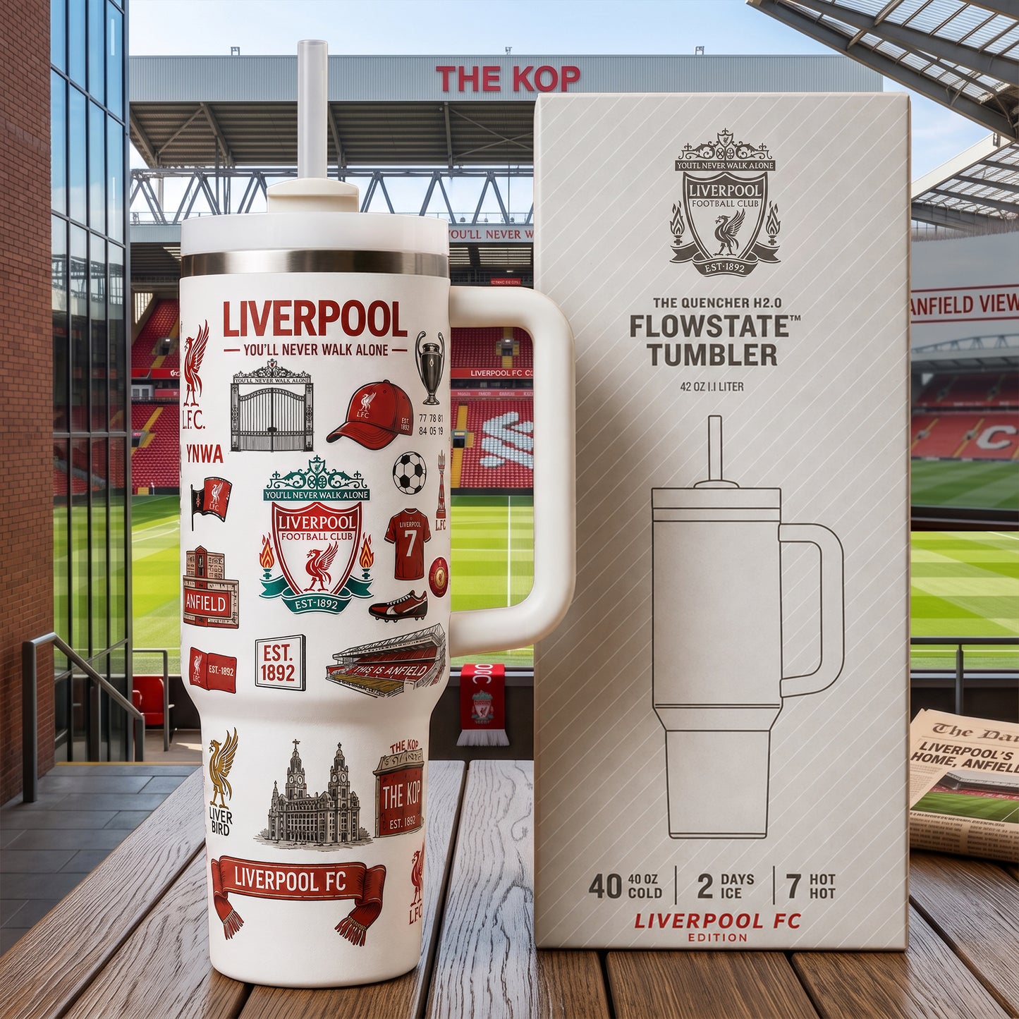 LVP FC Retro Insulated Tumbler 30oz 40oz