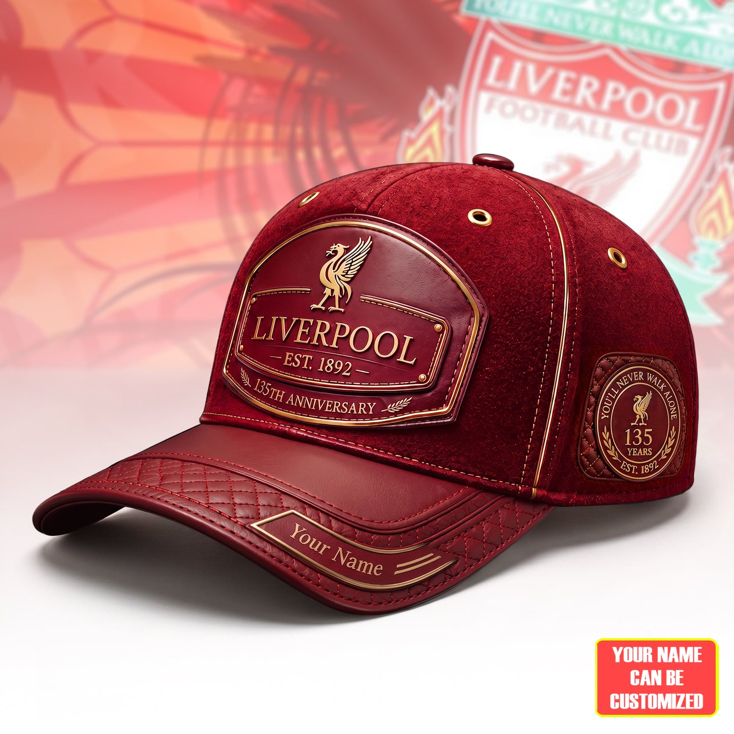 Personalized Merc Leather Vintage 135th Anniversary Classic Cap (1892-2026)