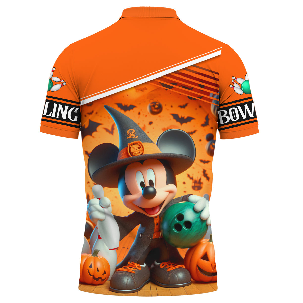 Personalized Mk Bowling Halloween All Over Printed Unisex Shirt Q090801