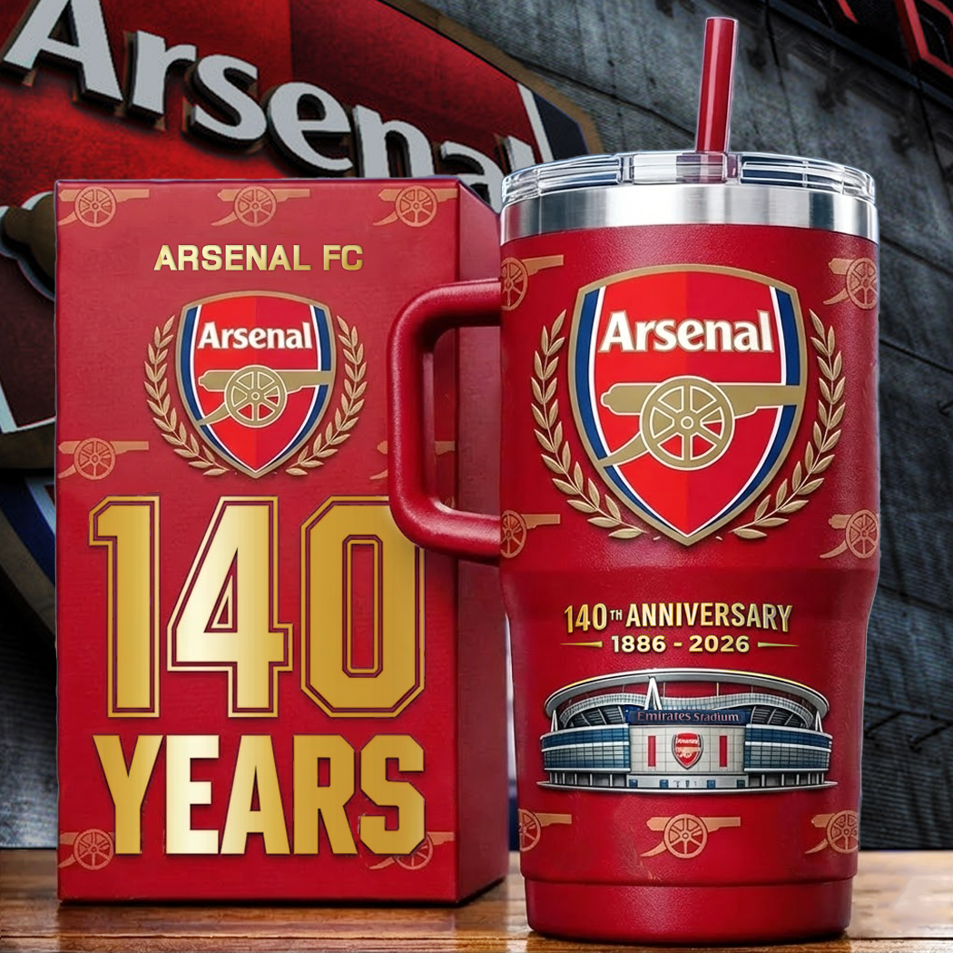 Personalied Arsenal 140th Anniversary Insulated Tumbler V2