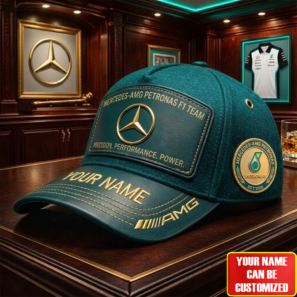 Personalized Merc AMG Petronas Classic Cap Est 2010