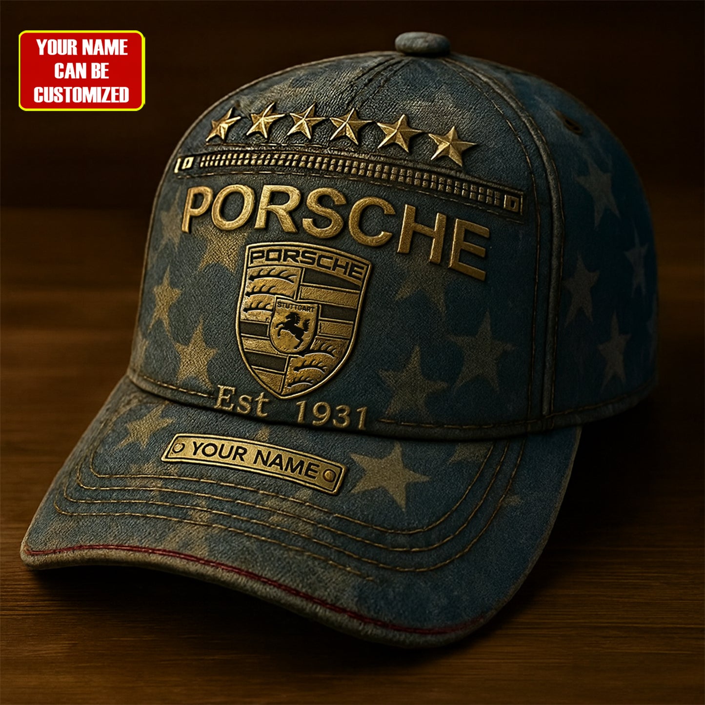 Personalized Pors Star Classic Cap