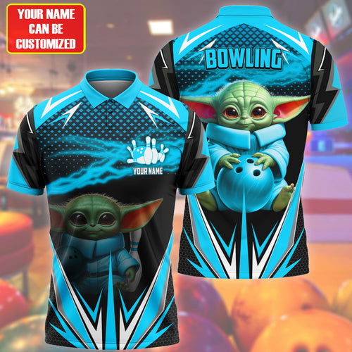 Personalized Name Yd Bowling Teal Version All Over Printed Unisex Shirt Q120402