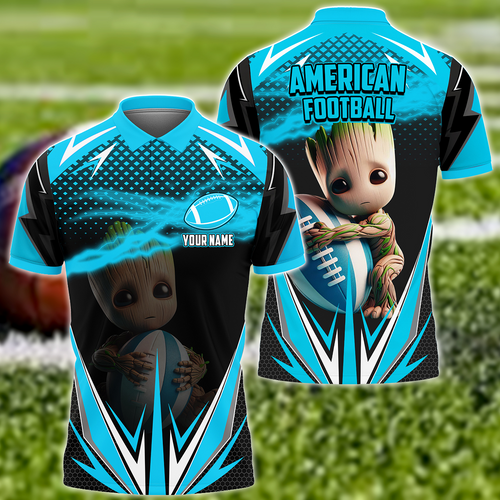 Personalized Name Gr Football Teal Version All Over Printed Unisex Shirt Q130607