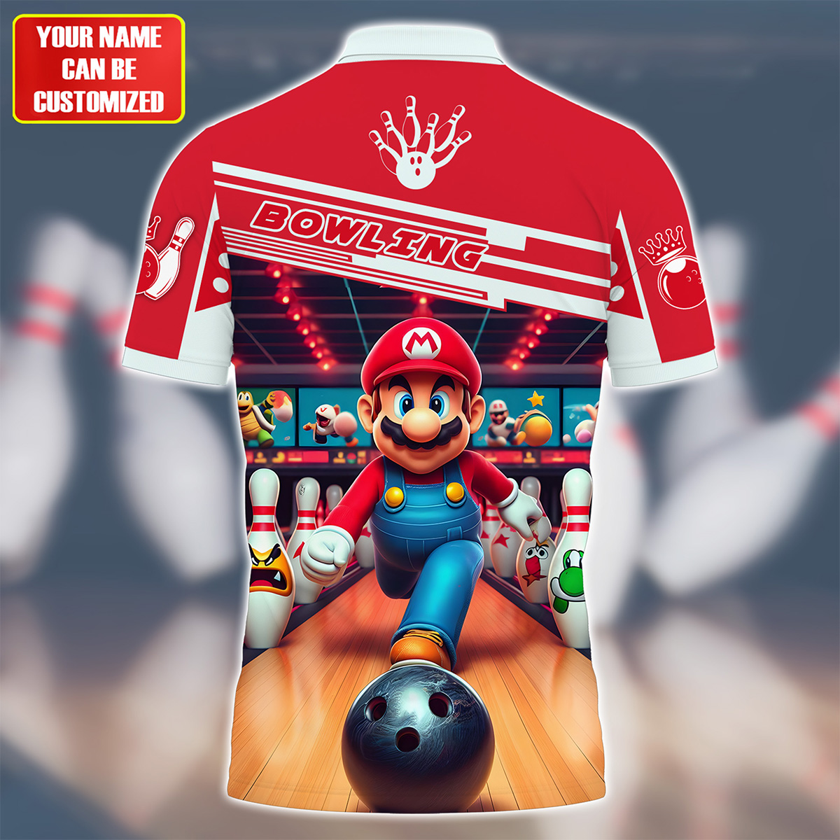 Personalized Name Mar Bowling Q3 All Over Printed Unisex Shirt Q140506