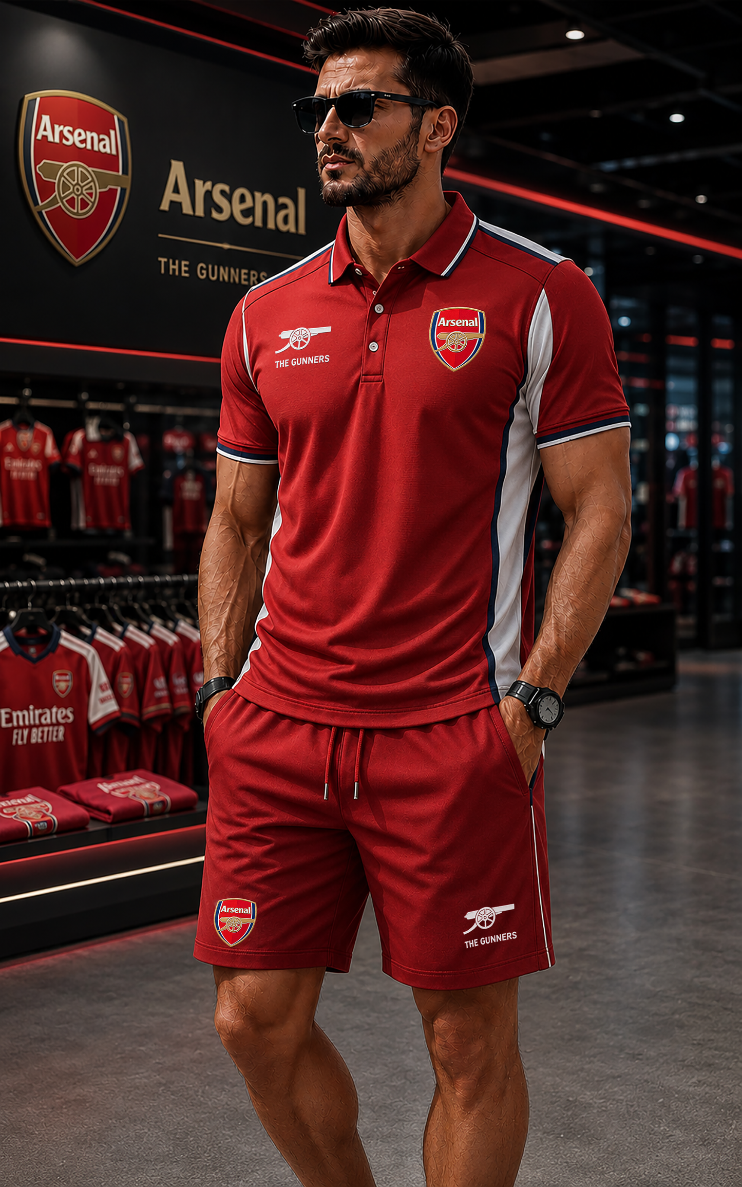 Personalized Arsenal FC The Gunners Sport All Over Printed Shirt