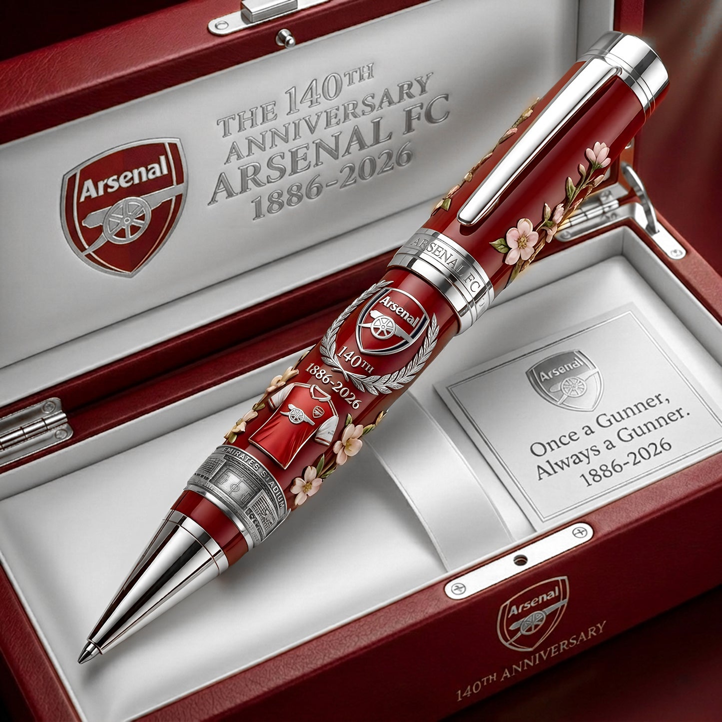 Arsenal Sport 140th Anniversary Edition Ballpoint Pen (1886-2026)