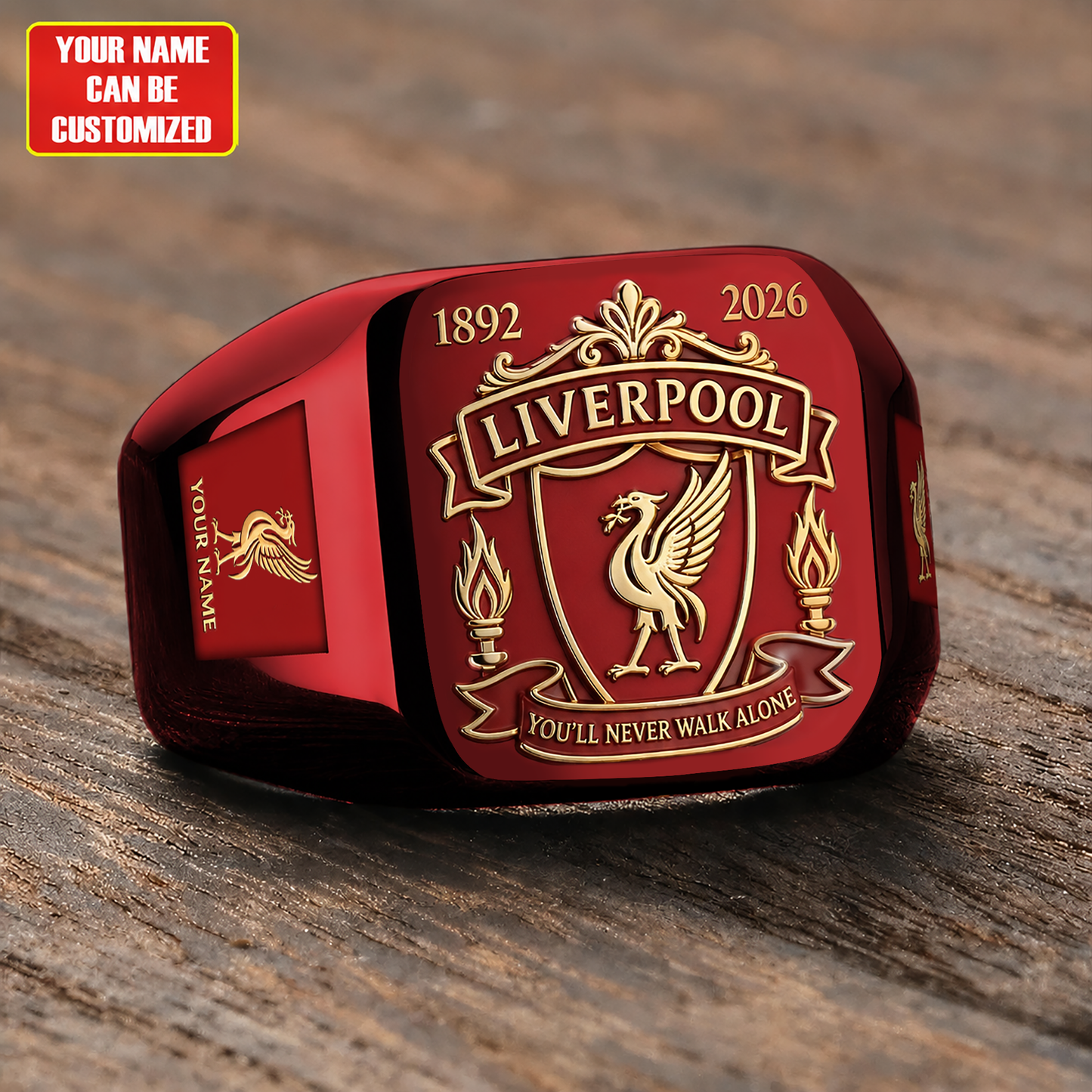LVP FC 134th Anniversary Custom Name Classic Design Ring (1892-2026)