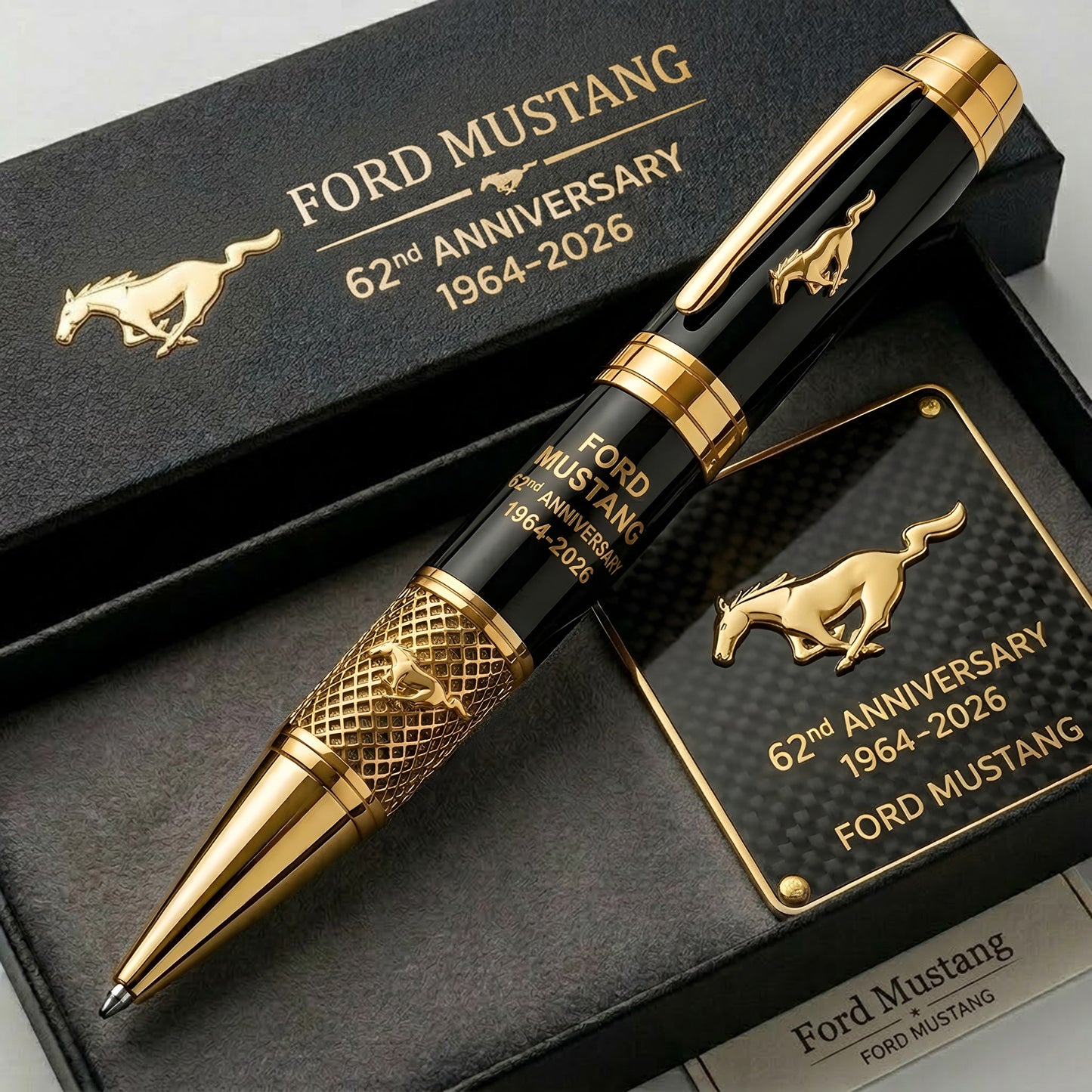 Frd Mustang 62nd Anniversary Edition Ballpoint Pen (1964- 2026)
