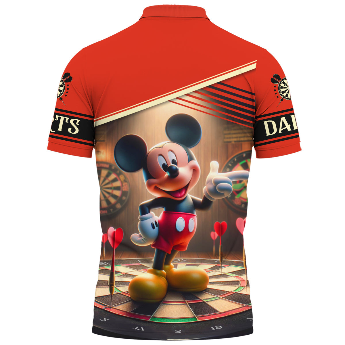 Personalized Name MK Darts All Over Printed Unisex Shirt QB180403