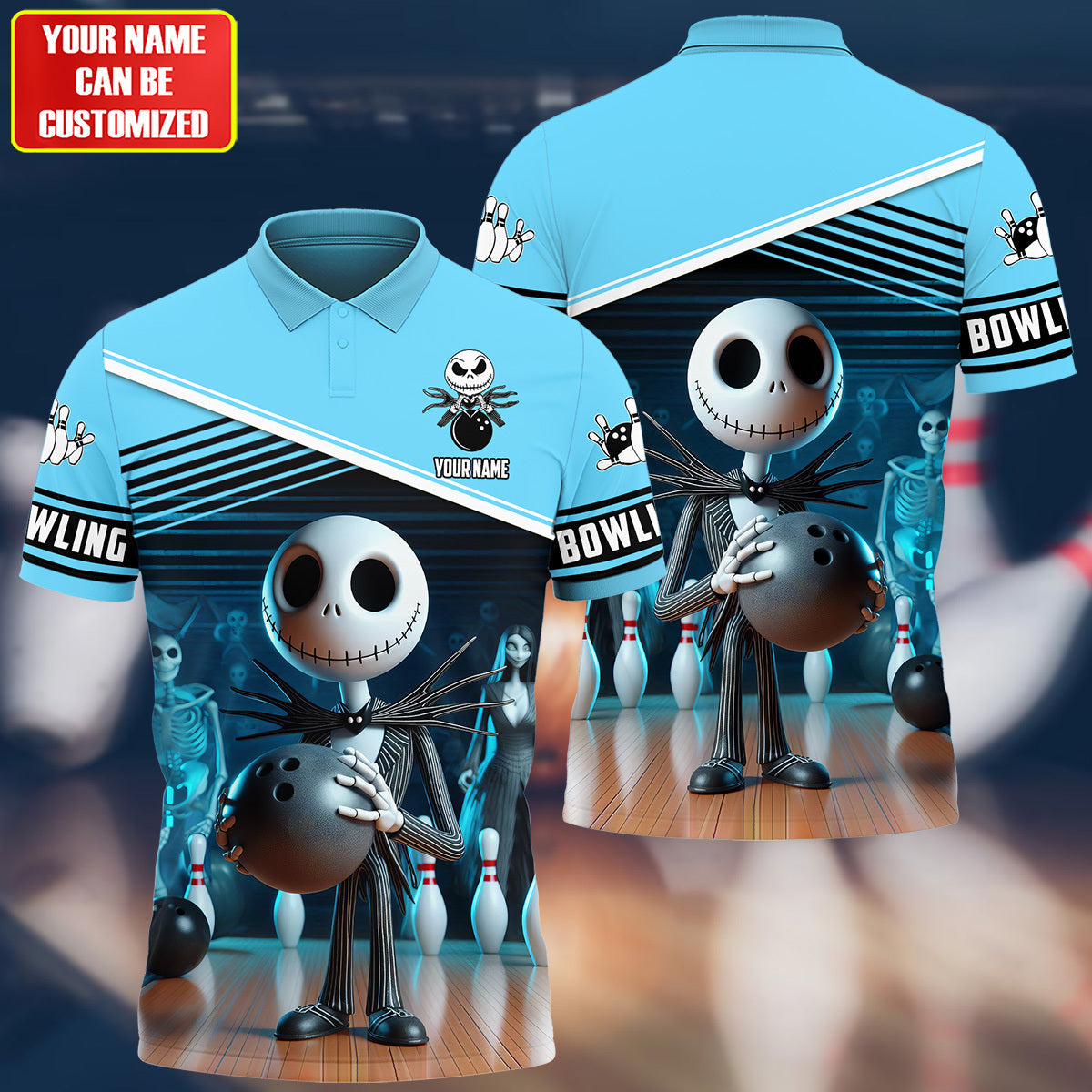 Personalized JS Bowling All Over Printed Unisex Shirt Q180605