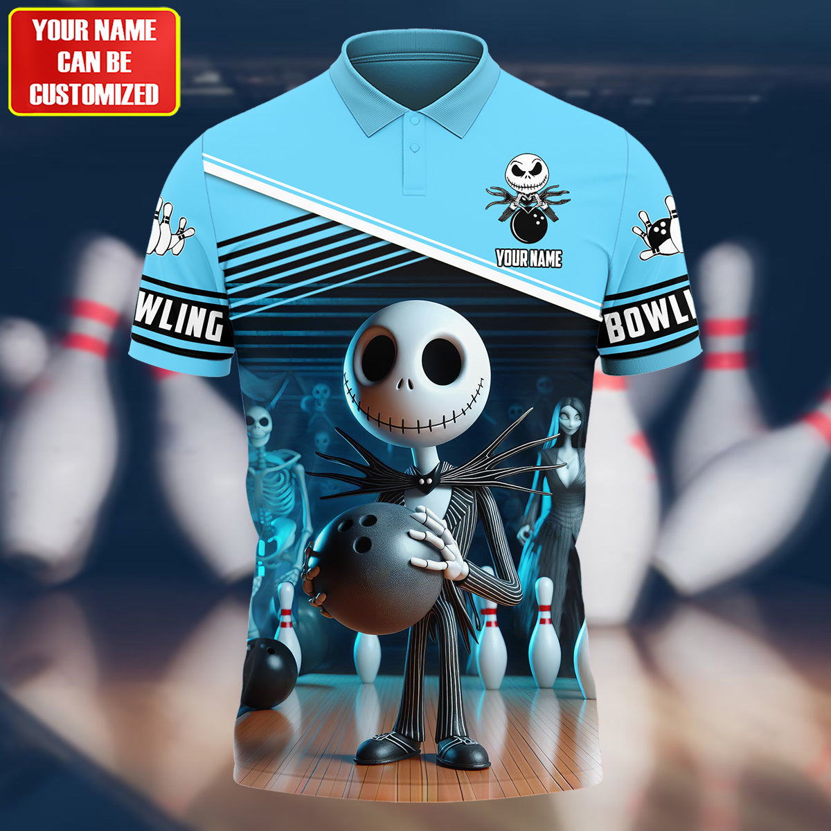 Personalized JS Bowling All Over Printed Unisex Shirt Q180605