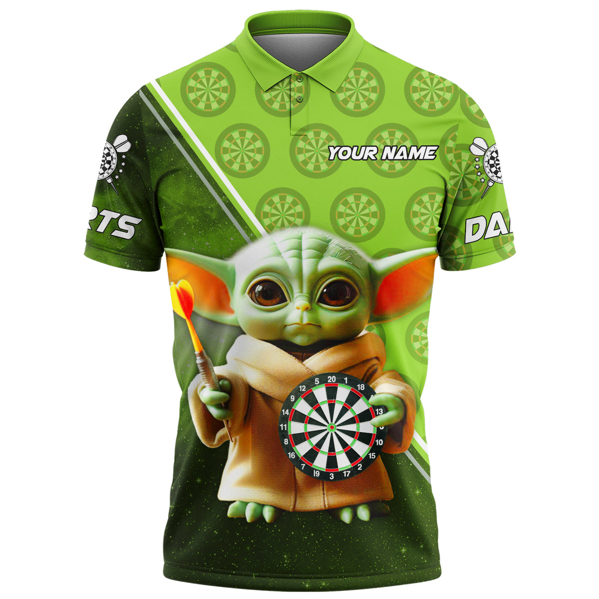 Personalized Name Yd Darts Q2 All Over Printed Unisex Shirt Q190401