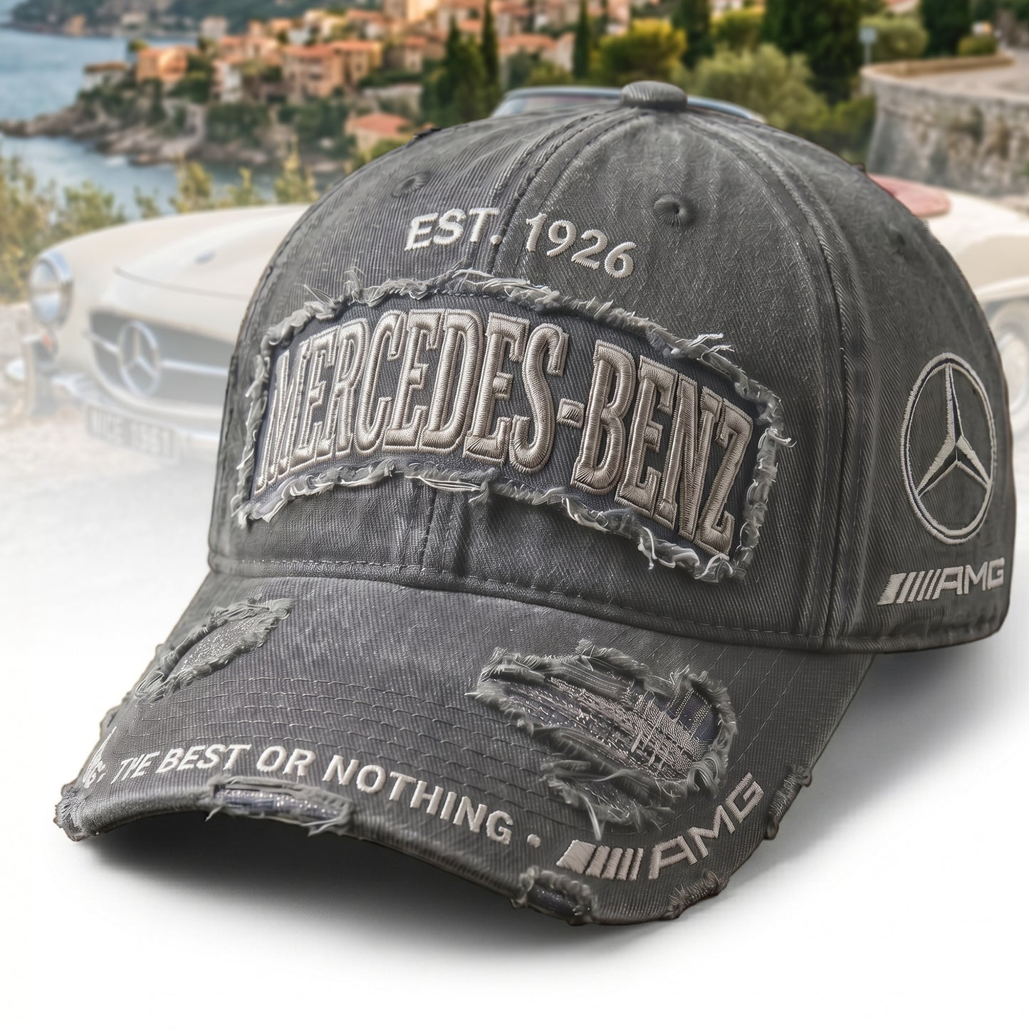 Merc AMG Vintage Denim Classic Cap