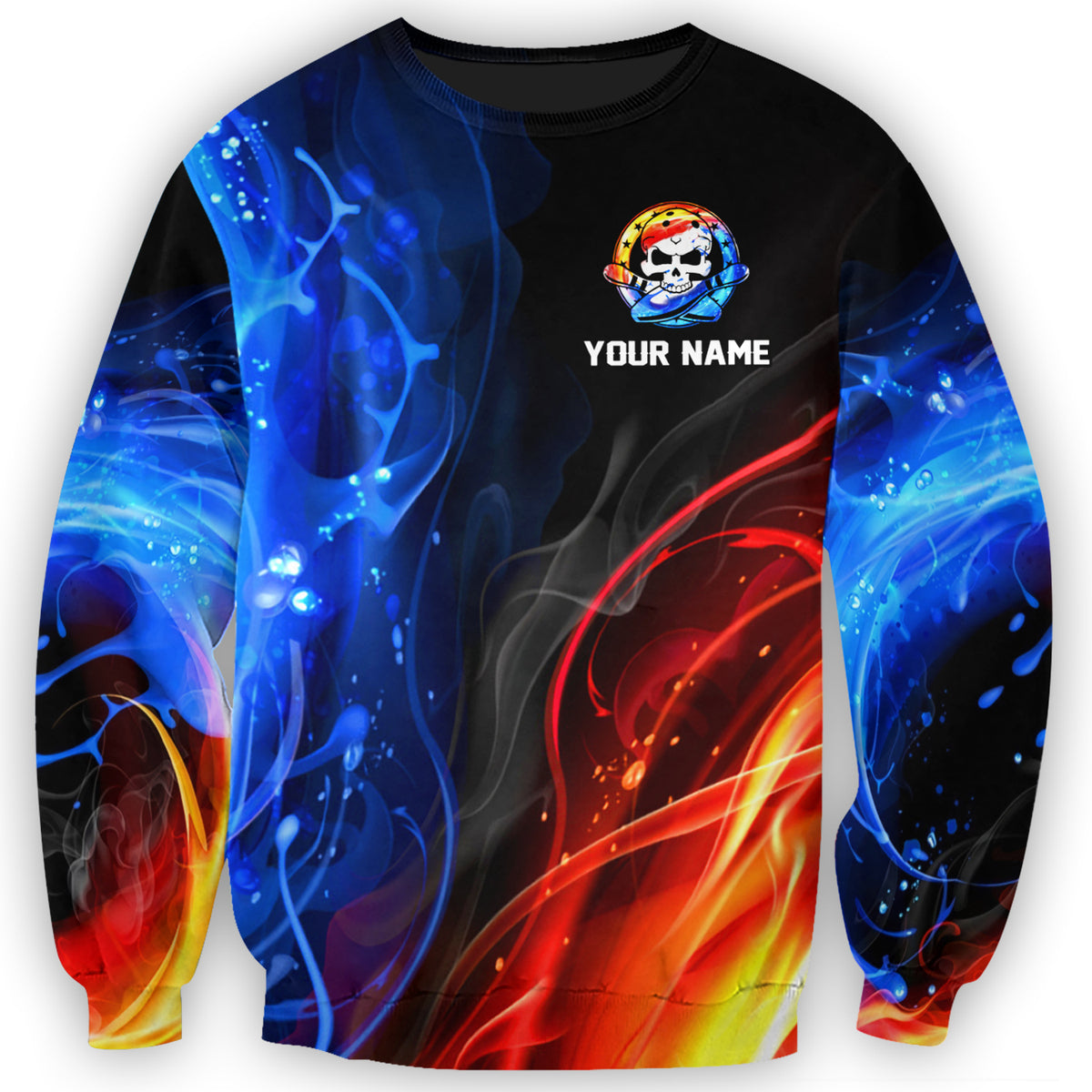 Personalized Name Bowling Swearing All Over Printed Unisex Shirt Q200907