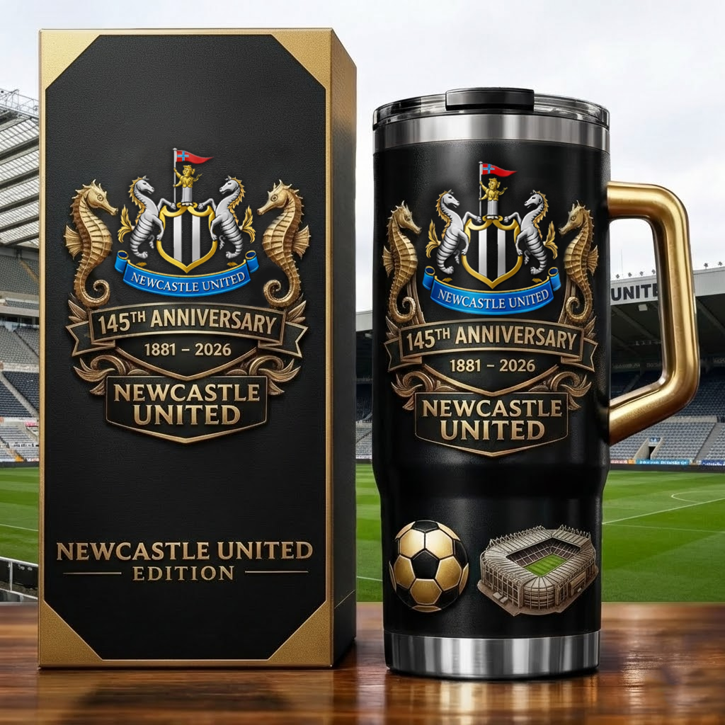 Newcastle 145th Anniversary Insulated Tumbler 30oz 40oz
