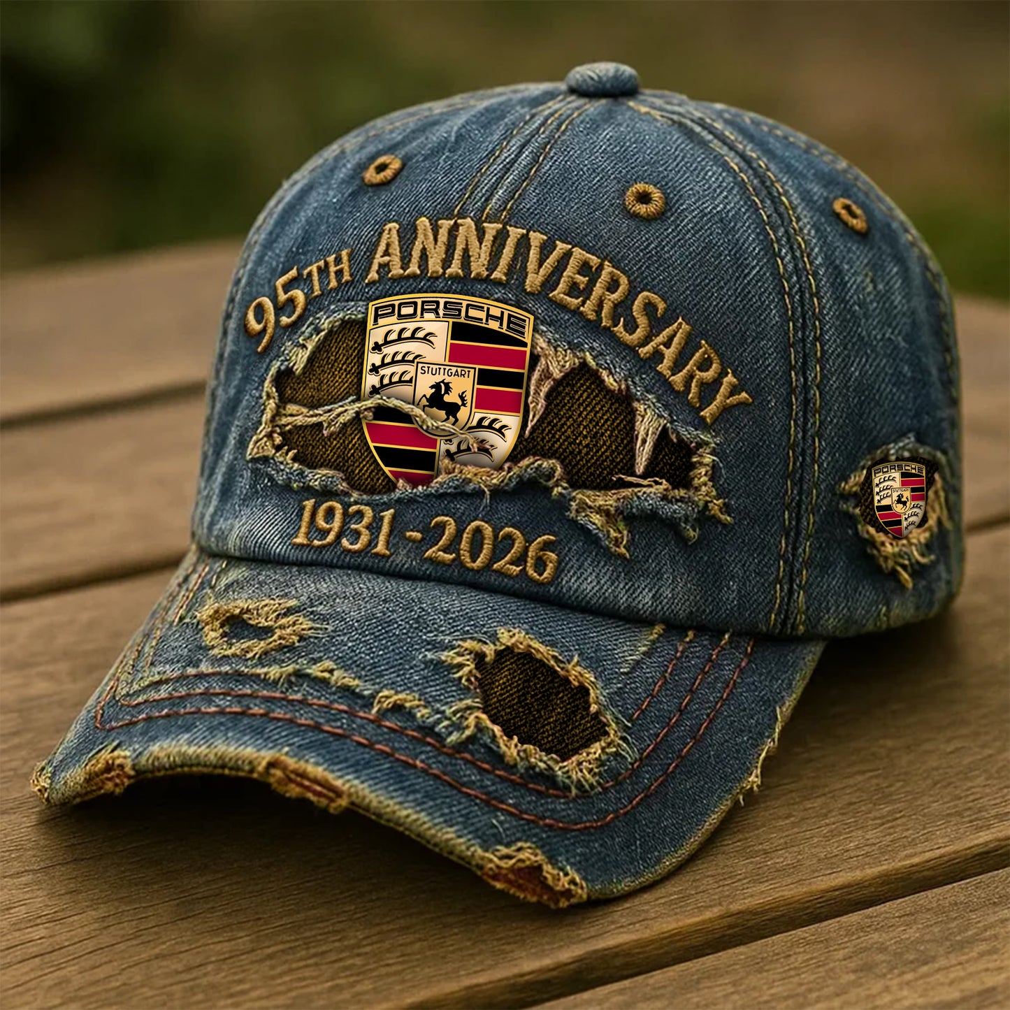 Pors 95th Anniversary Denim Cap