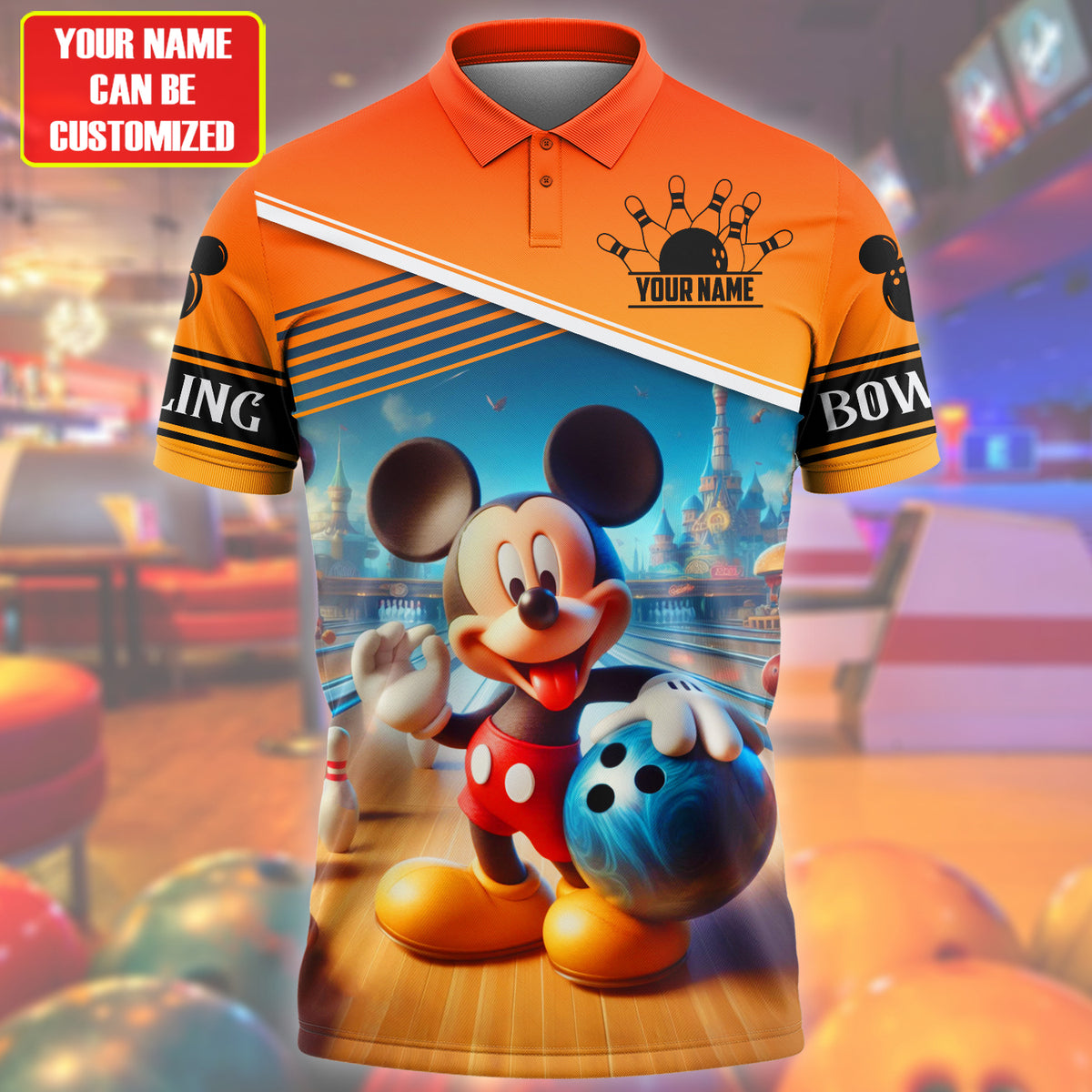 Personalized Name MK Bowling Q2 All Over Printed Unisex Shirt Q230404