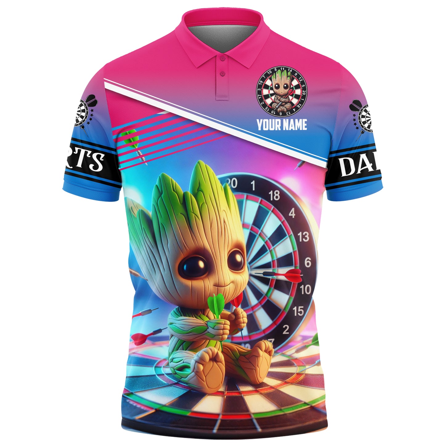 Personalized Gr Darts Sport All Over Printed Unisex Shirt
