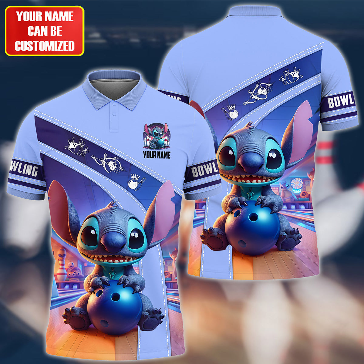 Personalized ST Bowling Q2 All Over Printed Unisex Shirt Q240506