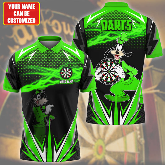 Personalized Name Gf Darts Q2 Green Version All Over Printed Unisex Shirt Q241005