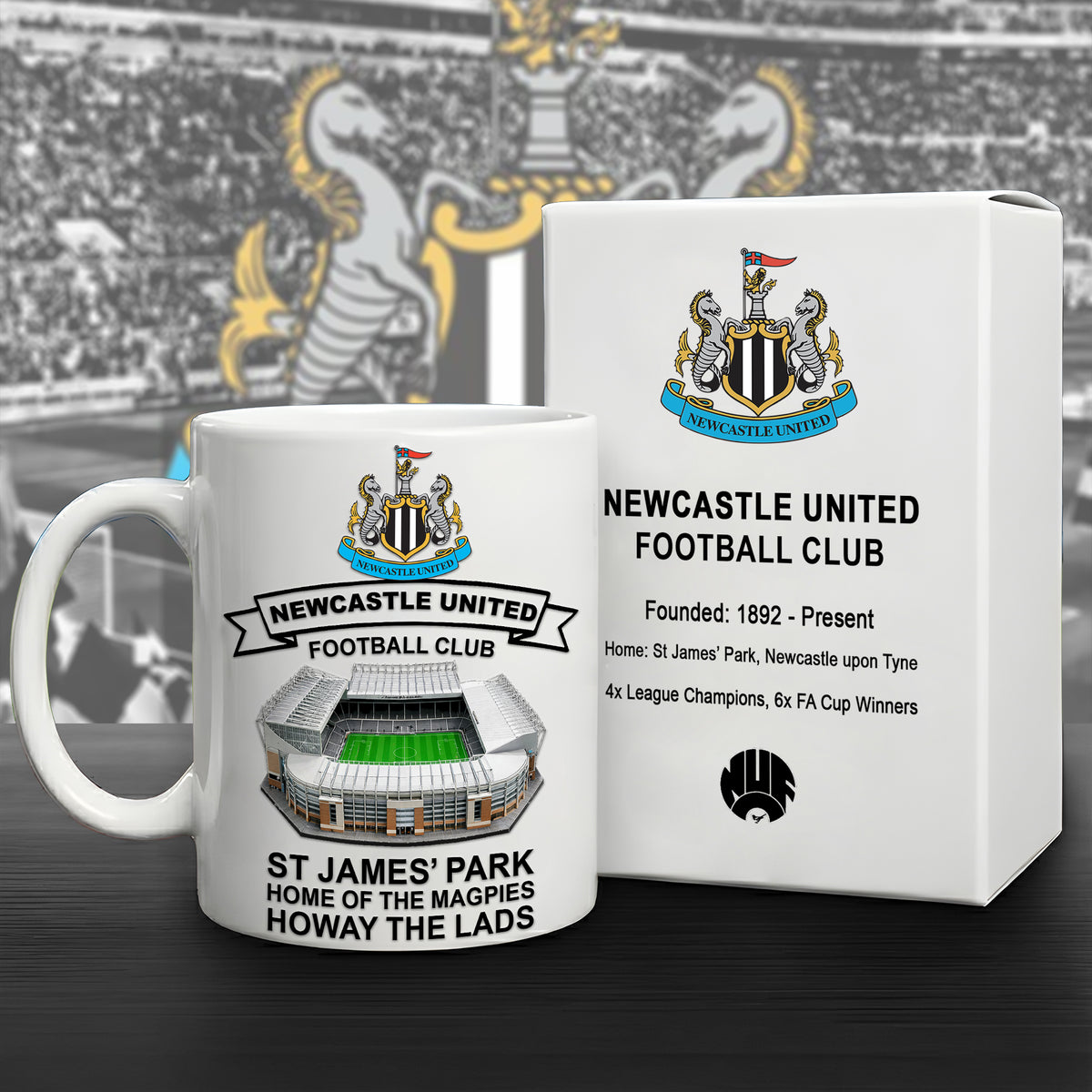 NU FC Accent Mug , Cream Mug Gifts , Holiday Gifts