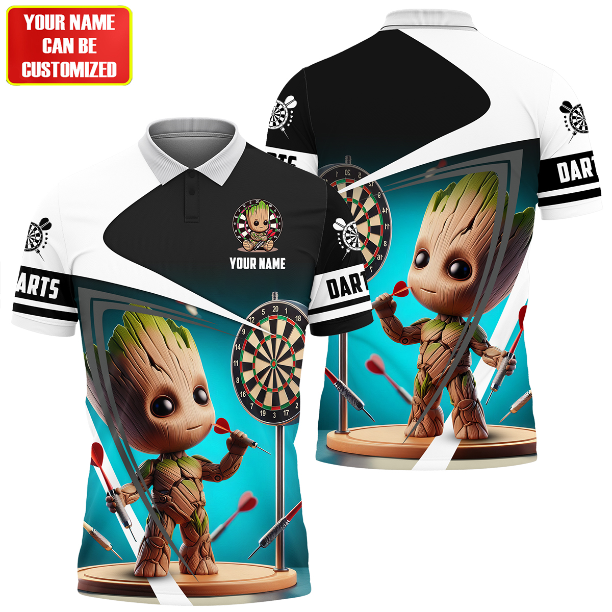 Personalized Name Gr Darts Q7 All Over Printed Unisex Shirt Q250604