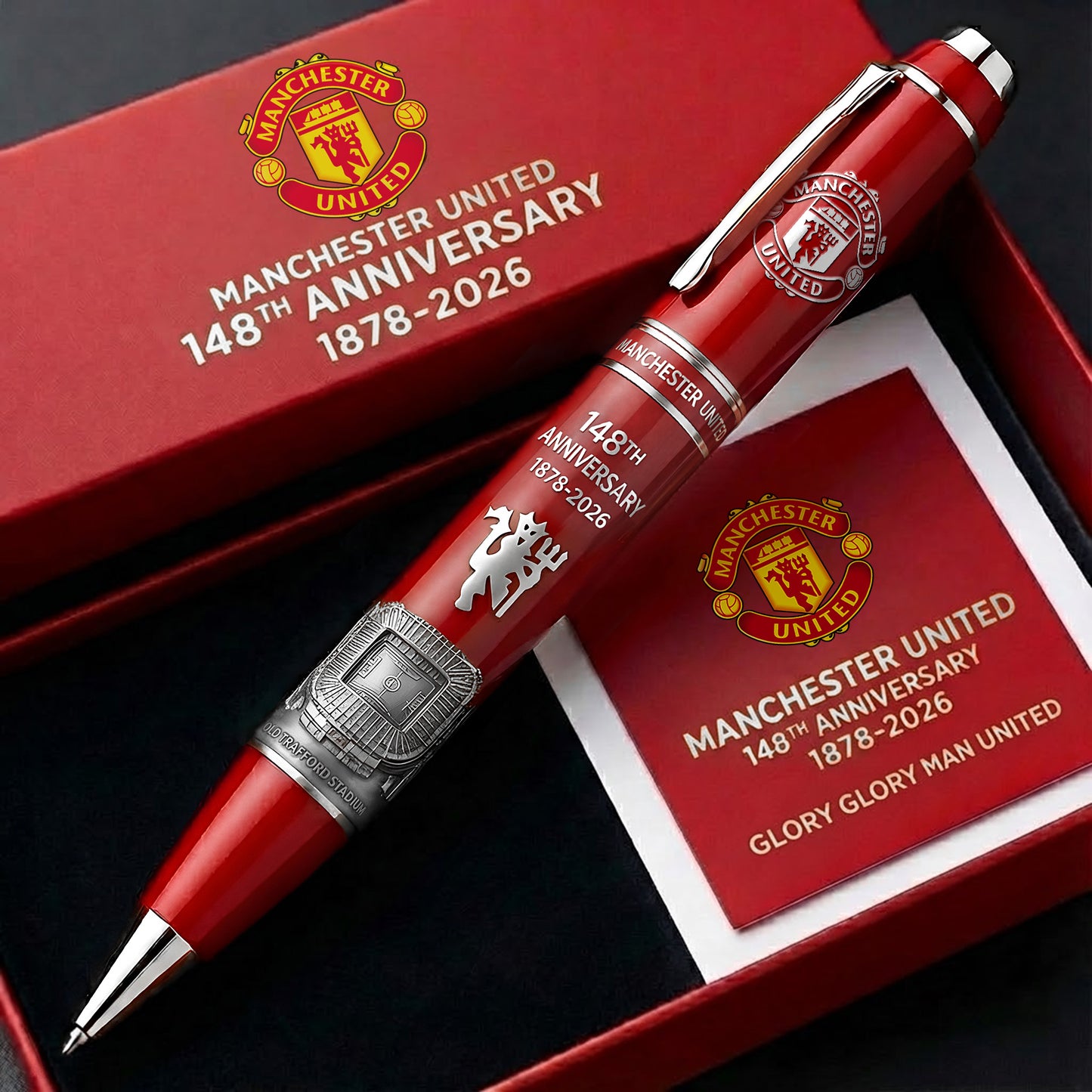 MU FC Stadium 148th Anniversary Edition Ballpoint Pen (1878- 2026)