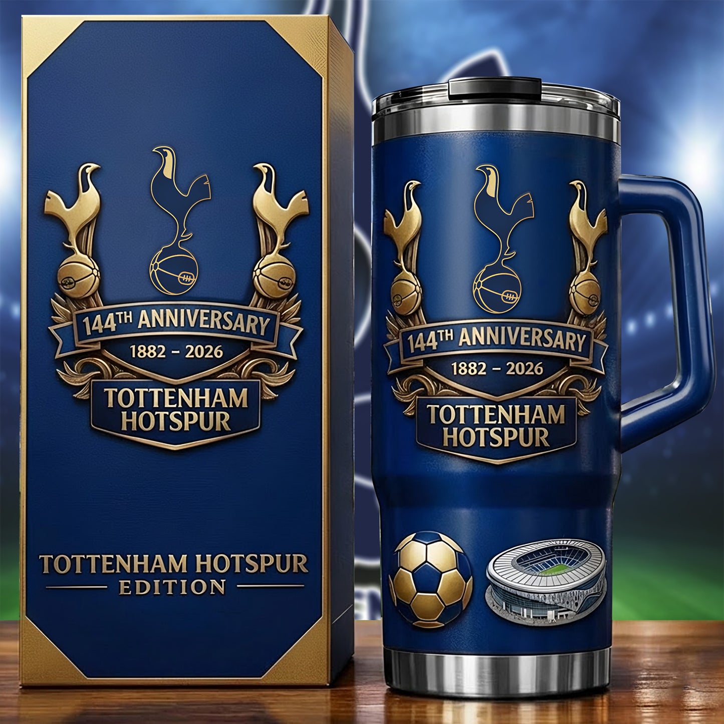 Tottenham FC 144th Anniversary Insulated Tumbler 30oz 40oz