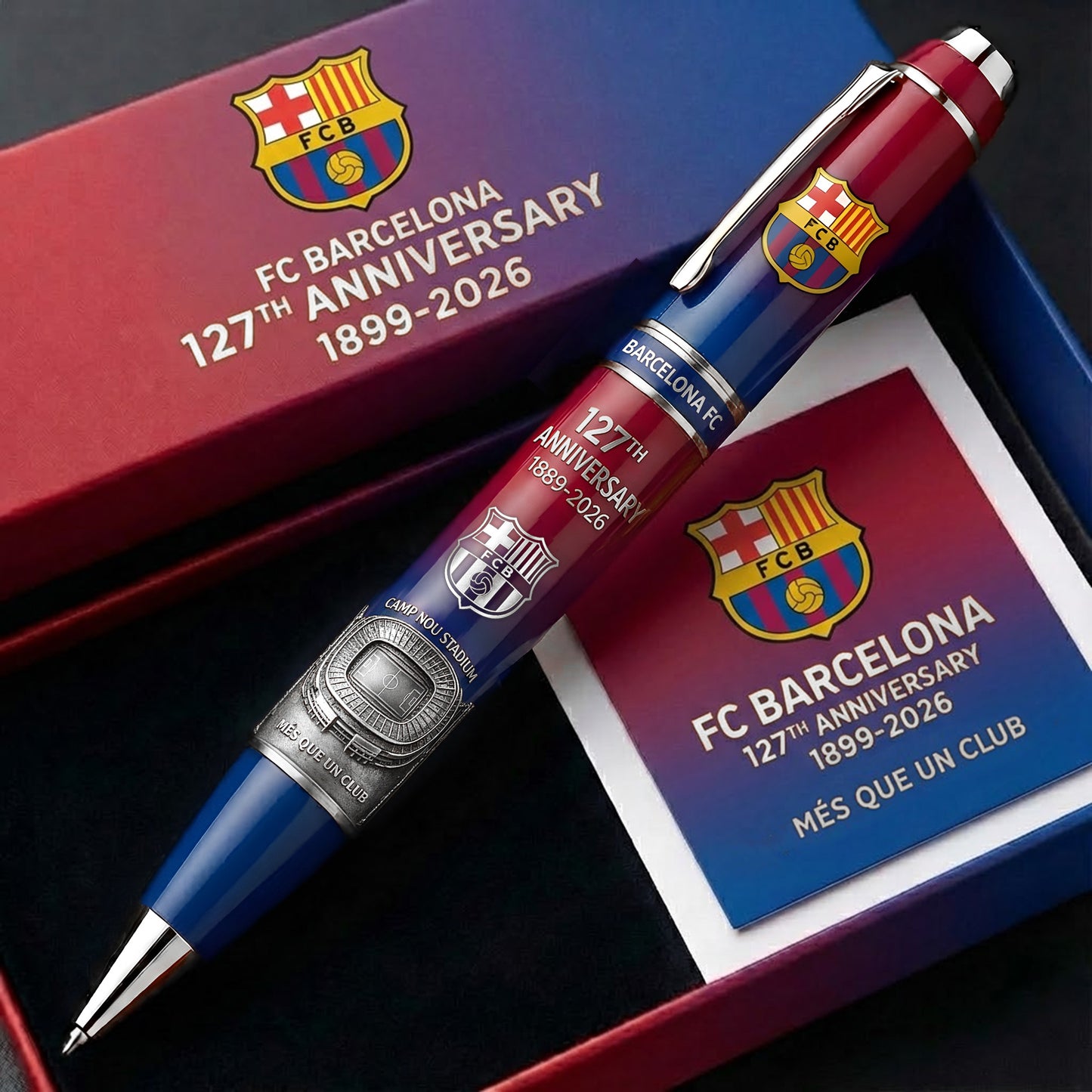 Barca Stadium 127th Anniversary Edition Ballpoint Pen (1899- 2026)