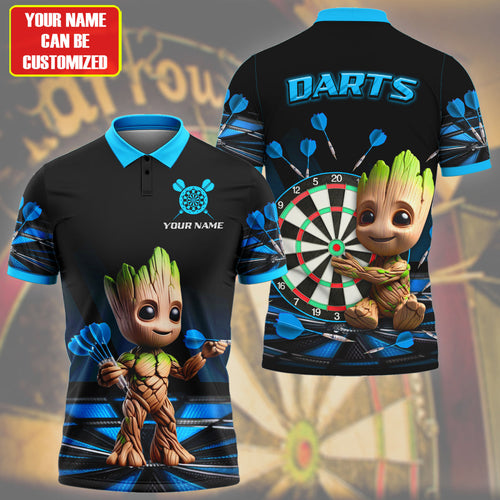 Personalized Name Gr Darts Q6 Teal Version All Over Printed Unisex Shirt Q260401
