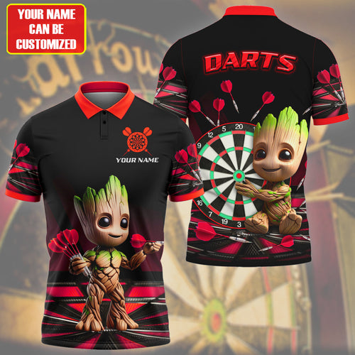 Personalized Name Gr Darts Q6 Red Version All Over Printed Unisex Shirt Q260401